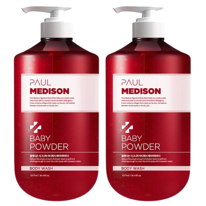 Paul Madison Signature Body Wash White Musk fragrance 1077mL 2pc