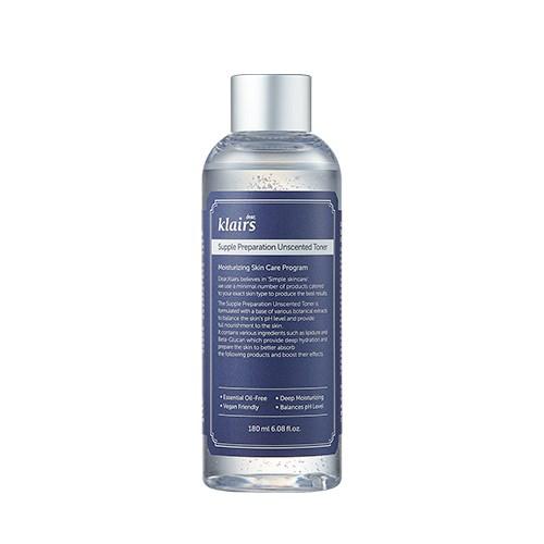 KLAIRS Supple Preparation Unscented Toner 180ml