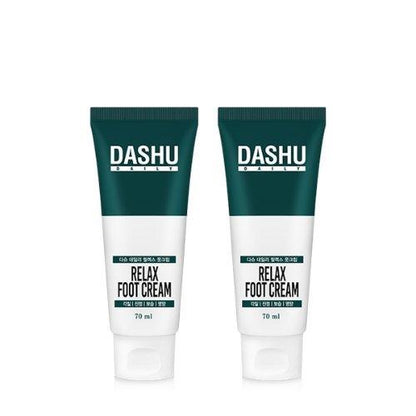 DASHU daily RELAX FOOT CREAM 70ML X 2EA