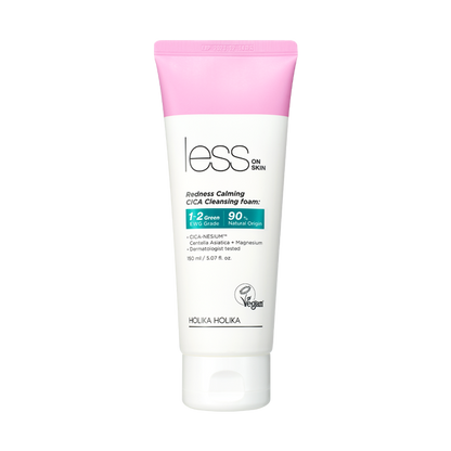 [HOLIKA HOLIKA] Less On Skin Redness Calming Cica Cleansing Foam 100ml