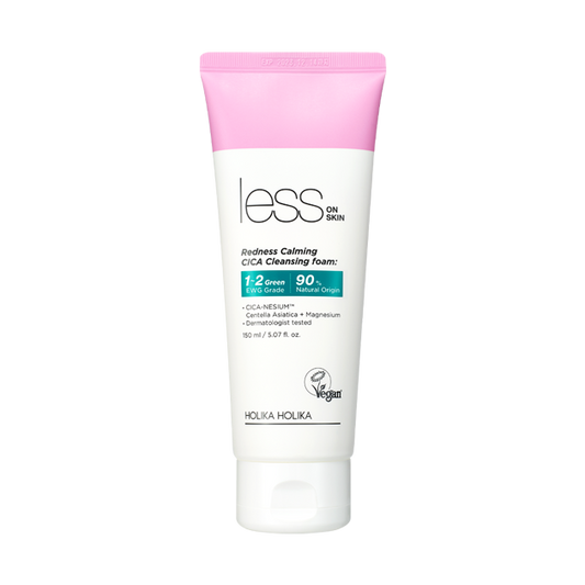 [HOLIKA HOLIKA] Less On Skin Redness Calming Cica Cleansing Foam 100ml