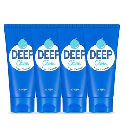 A'pieu Deep Clean Foam Cleanser 130ml X 4ea