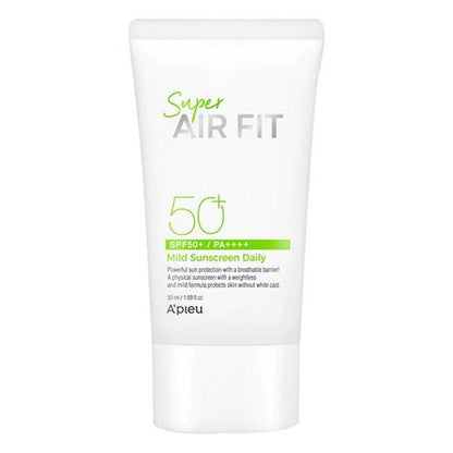 A'pieu Super Air Fit Mild Sunscreen Daily SPF50+ PA++++ 50ml