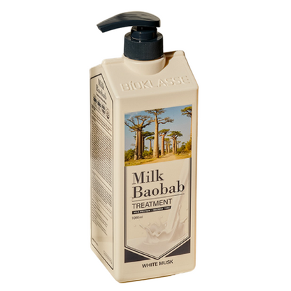 BIOKLASSE MILK BAOBAB Hair Treatment 1000ml #White Musk