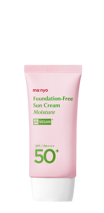 [MANYO FACTORY] ma:nyo Foundation-Free Sun Cream Moisture 50ml SPF50+ PA++++