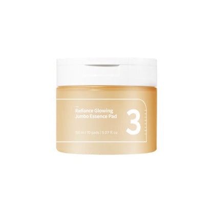 No.3 Radiance Glowing Jumbo Essence Pad 70P