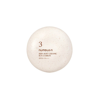 No.3 Skin-Soft Ceramic Sun Cushion SPF50+ PA++++ 20g