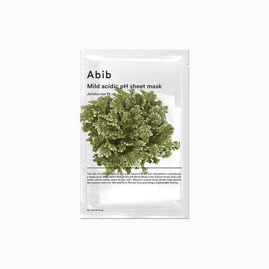 Abib Mild acidic pH sheet mask Jericho rose fit 30ml