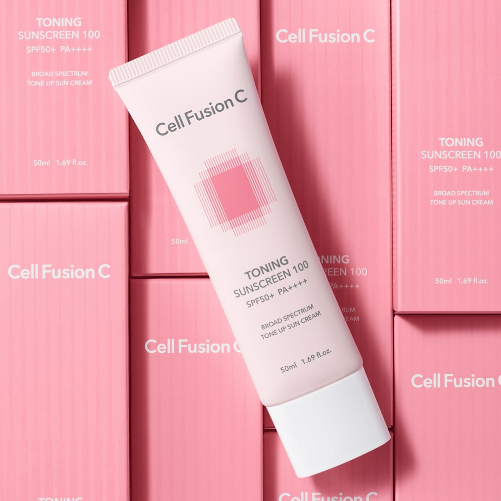 [Cell Fusion C] Toning Sunscreen SPF 50+ / PA++++ 50ml