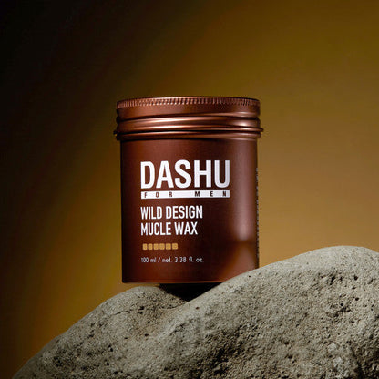 DASHU For Men Premium Wild Design Mucle Wax 100g