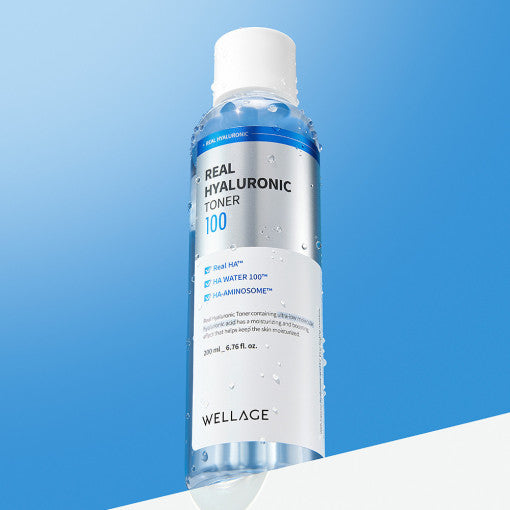 WELLAGE Real Hyaluronic 100 Toner 200ml