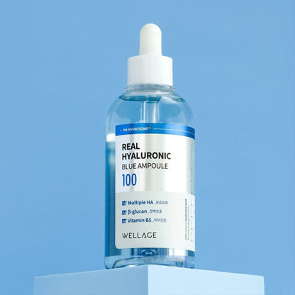 WELLAGE Real Hyaluronic Blue Ampoule 100 100ml