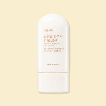 Shingmulnara White Rice Bright Tone Sun Gel Lotion 60ml SPF50+ PA++++