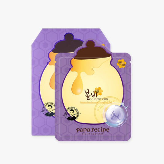 Bombee Pore Ampoule Honey Mask Pack Set 25g x 10 pcs