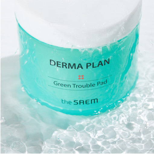 The SAEM Derma Plan Green Trouble Pad 145ml(70ea)