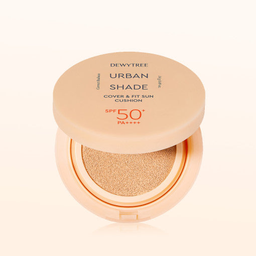 DEWYTREE Urban Shade Cover & Fit Sun Cushion SPF50+ PA++++ 14g