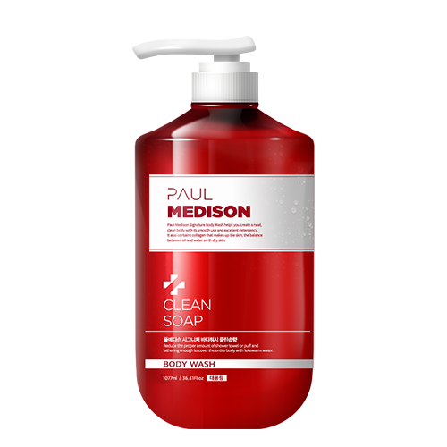 PAUL MEDISON Signature Body Wash 1077ml #Clean Soap