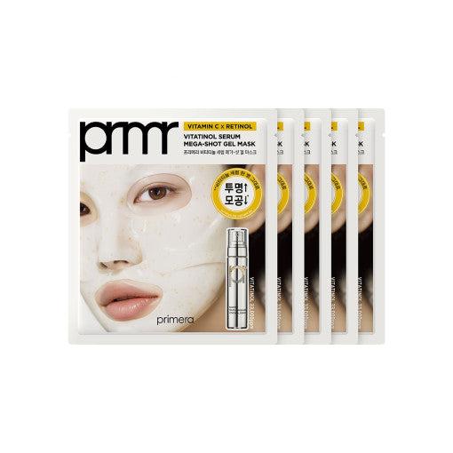 Vitatinol Serum Mega-Shot Gel Mask Sheet 34g X 5ea