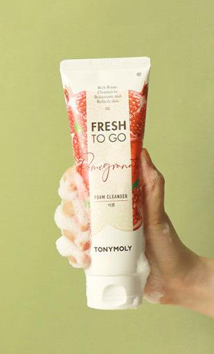 TONYMOLY Fresh To Go Pomegranate Foam Cleanser 170ml