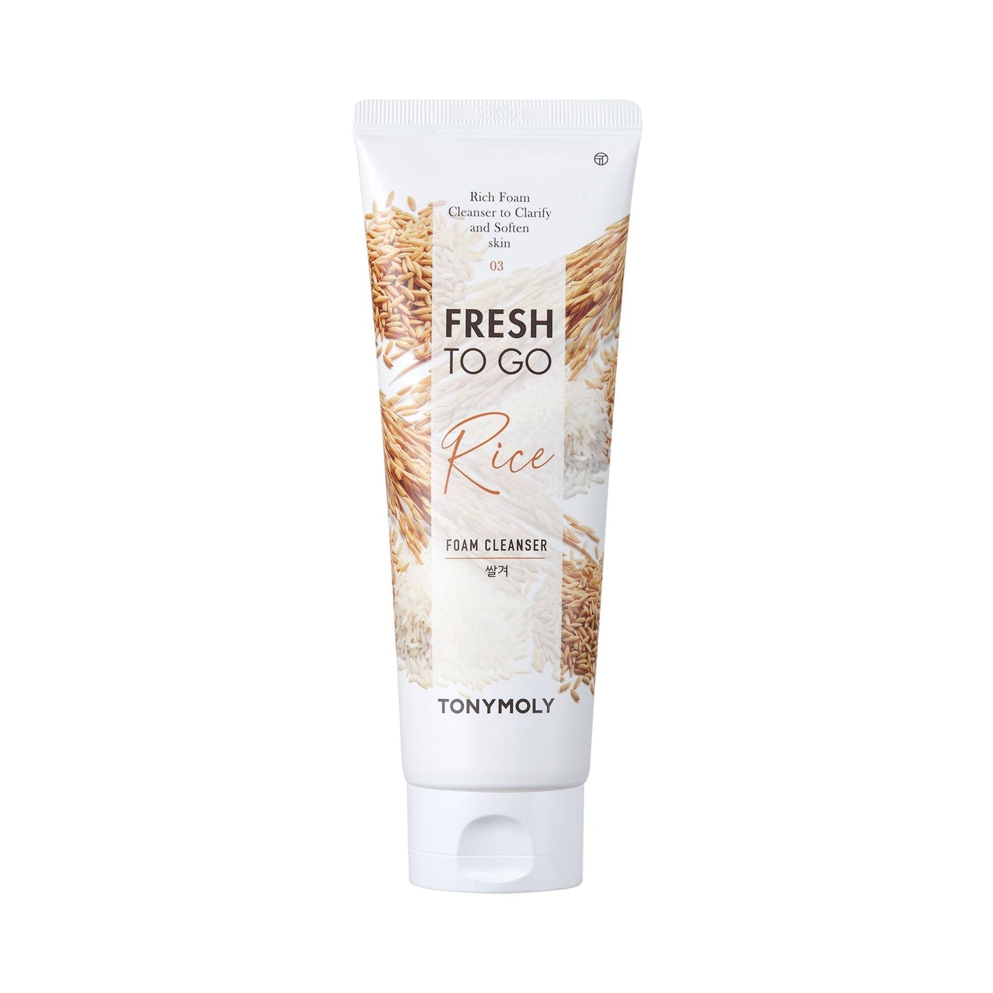 TONYMOLY Fresh To Go Rice Foam Cleanser 170ml