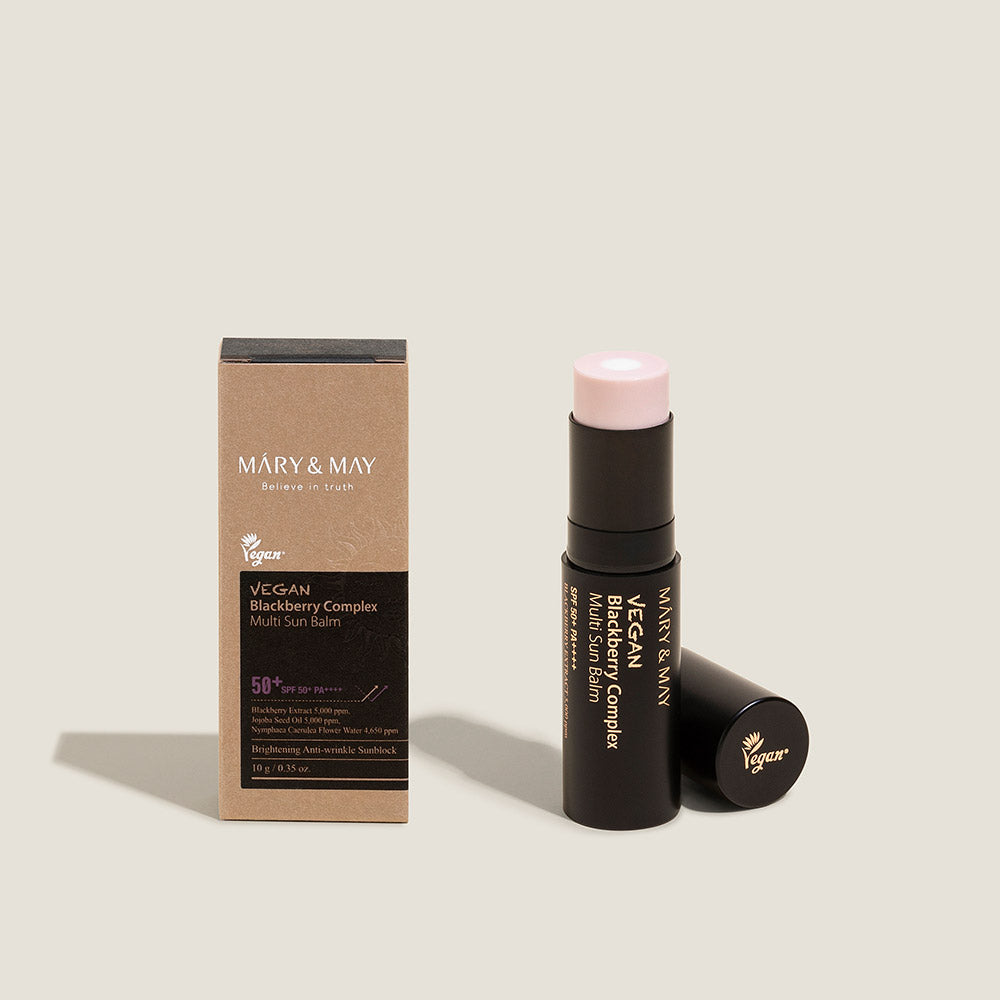 [MARY & MAY] Vegan Blackberry Complex Multi Sun balm SPF50+ PA++++ 10g