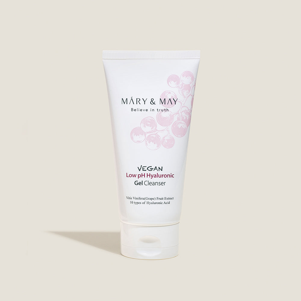 [MARY & MAY] Vegan Low pH Hyaluronic Gel Cleanser 150ml