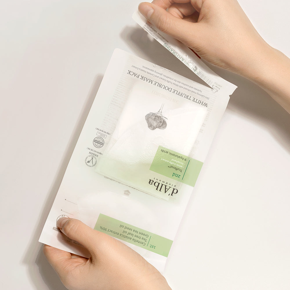 White Truffle Double Mask Pack [Calming/Hydrating] 34.5g X 20ea