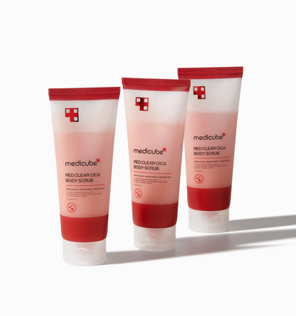 Red Clear Cica Body Scrub 200ml