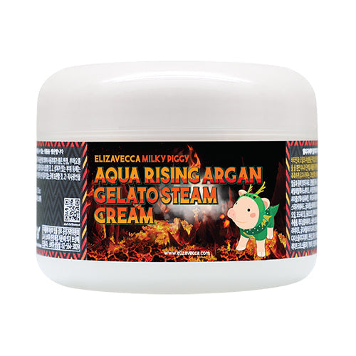 Elizavecca Aqua Rising Argan Gelato Steam Cream 100ml