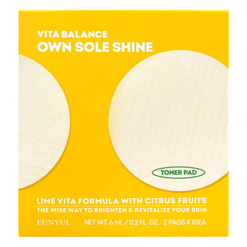 EUNYUL Vita Balance Own Sole Shine Toner Pad 2 Pads*10ea