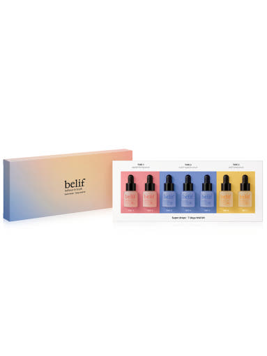 belif Super Drops 7 Days Trial Kit 6ml*7ea