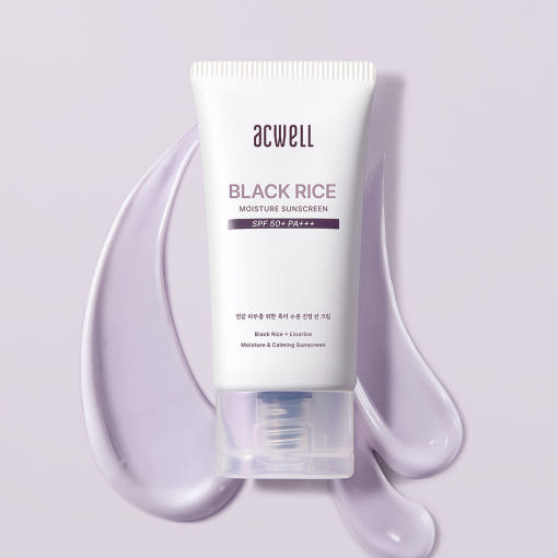 acwell Black Rice Moisture Sunscreen SPF50+ PA+++ 50ml