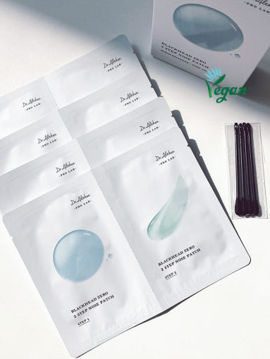 Dr.Althea Blackhead Zero 2 Step Nose Patch (1 STEP: 3g 4ea, 2 STEP: 3g 4ea)