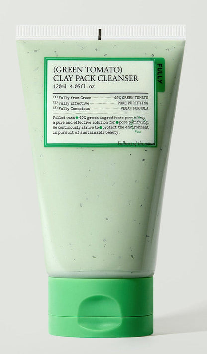 FULLY GREEN TOMATO CLAY PACK CLEANSER 120ml