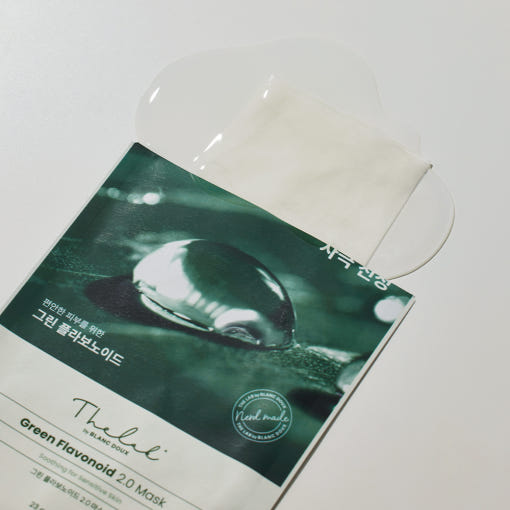 [THE LAB By BLANC DOUX] Green Flavonoid 2.0 Mask 23g x 10ea