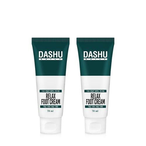 DASHU daily RELAX FOOT CREAM 70ML X 2EA