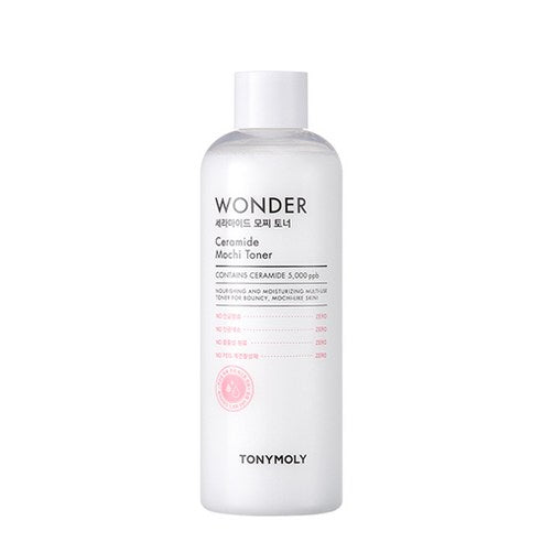 TONYMOLY Wonder Ceramide Mocchi Toner, 17 oz(500ml)